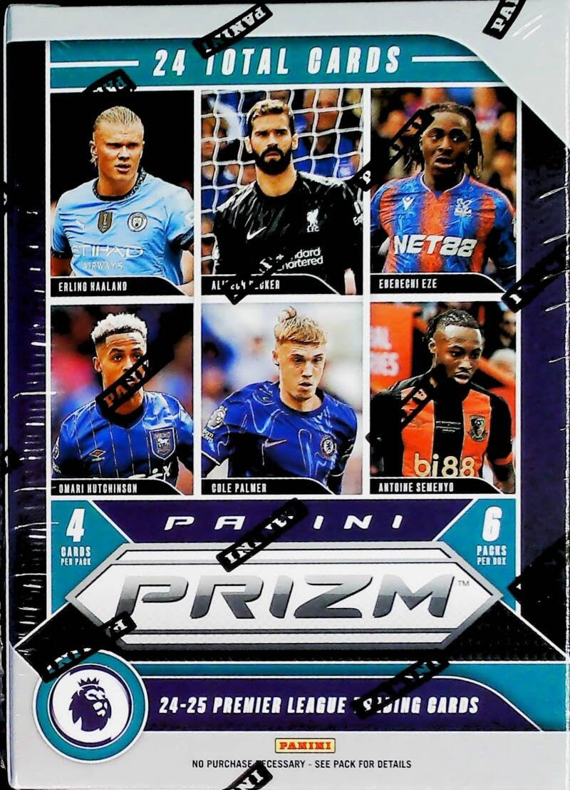 Amazon.com: Panini 2024-25 Prizm EPL Premier League Soccer Factory